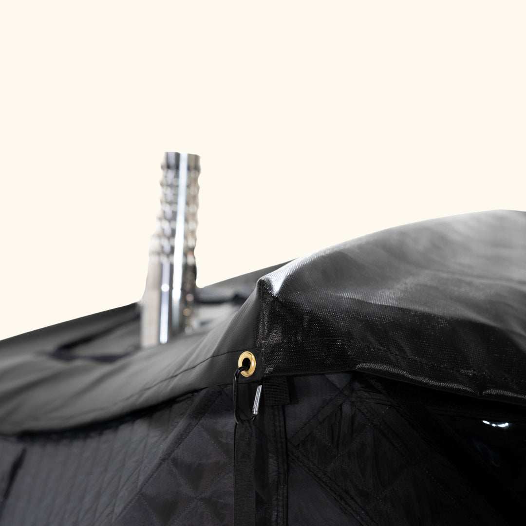 sauna roof cover.