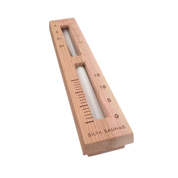 Sauna Sand Clock Timer Countdown ‘Premium’ Cedar Finish