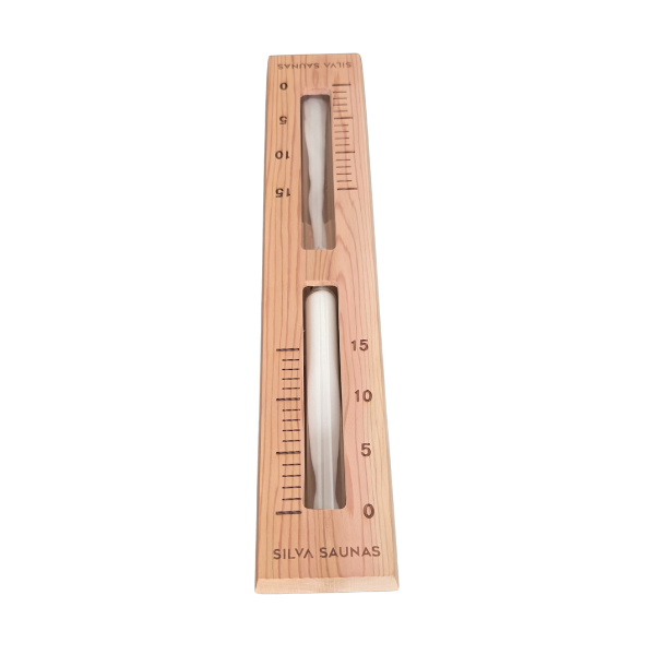 Sauna Sand Clock Timer Countdown ‘Premium’ Cedar Finish