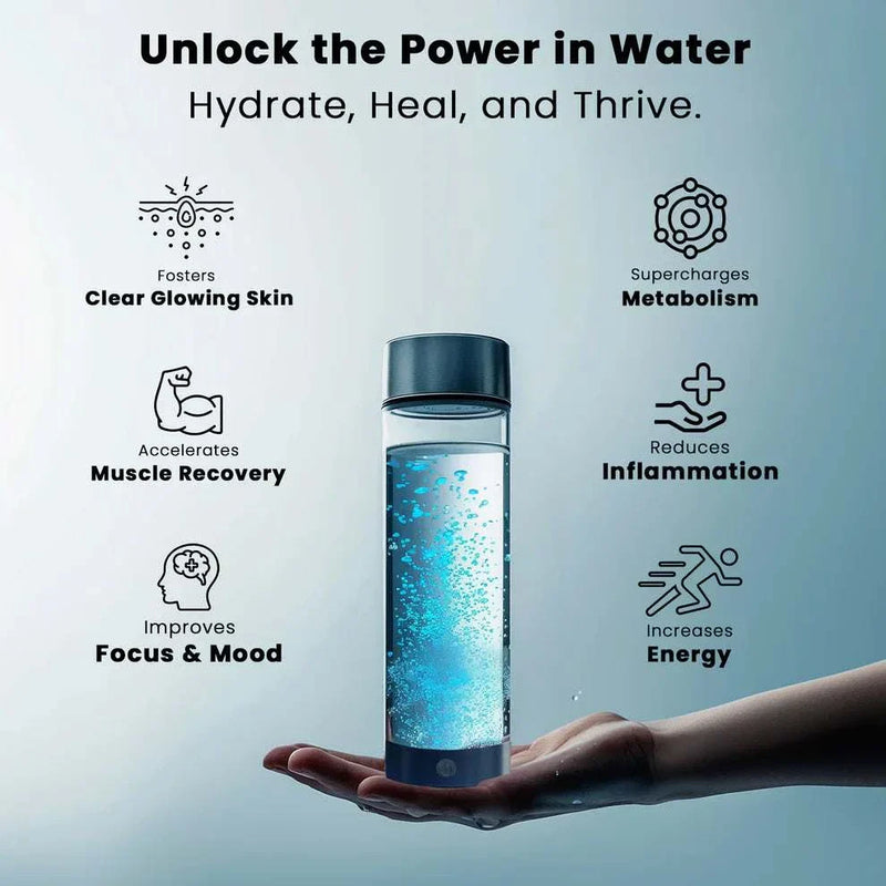 Hydrogen Health Water Bottle