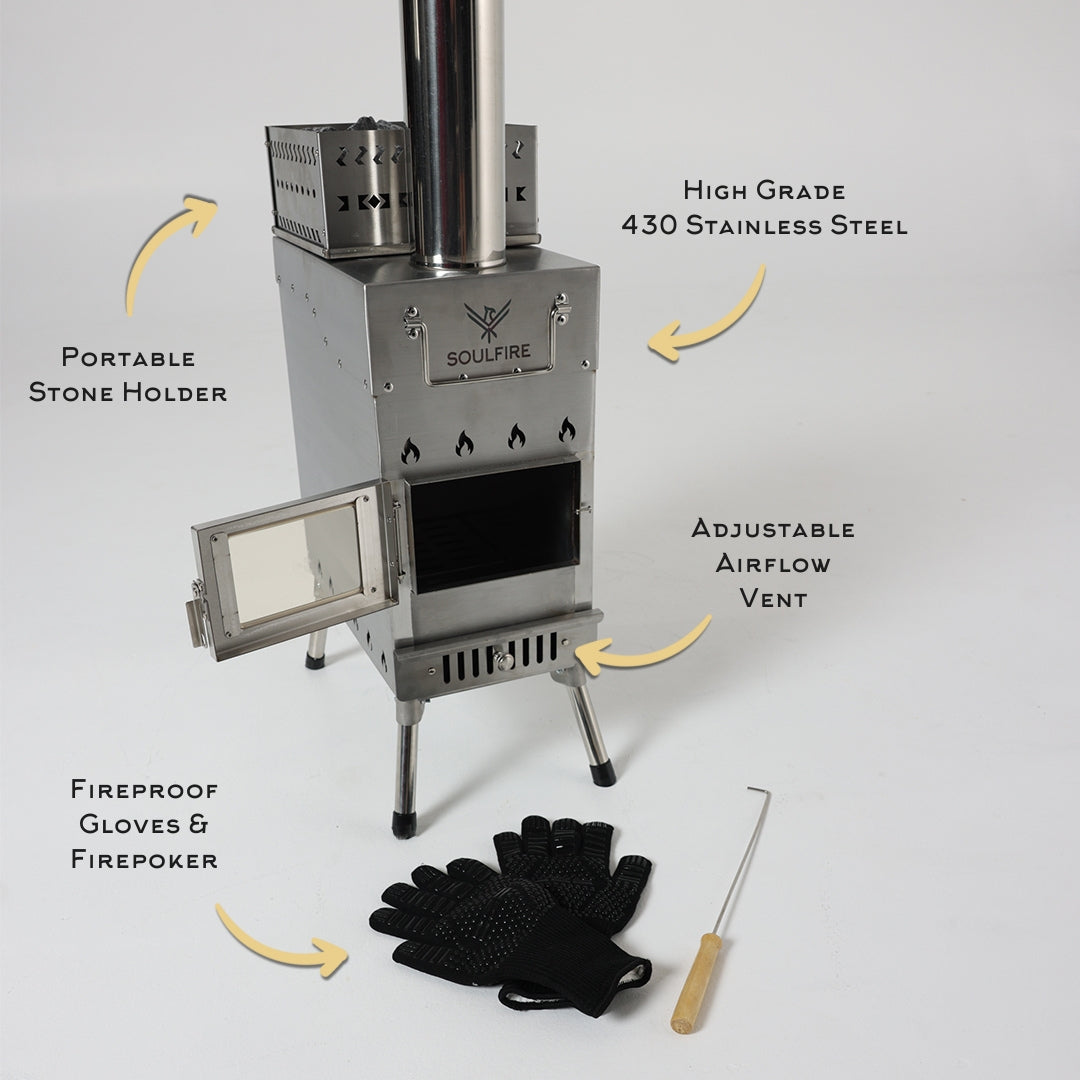 Soulfire Portable Woodfired Sauna - Large