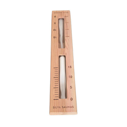 Sauna Sand Clock Timer Countdown ‘Premium’ Cedar Finish